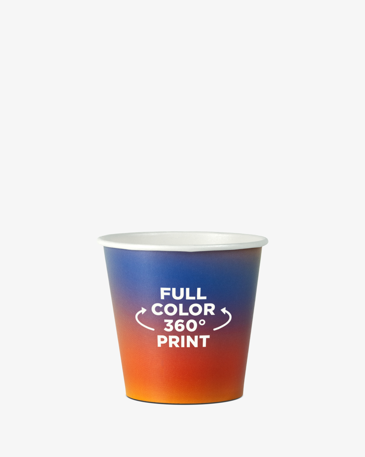 Koffiebekers 4 oz (80 ml) bedrukken