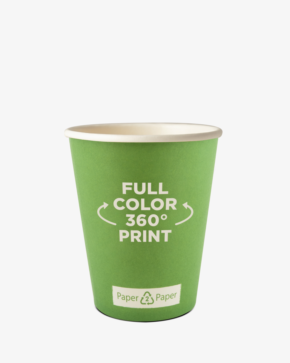 Koffiebekers Paper2Paper 8 oz (220 ml) bedrukken