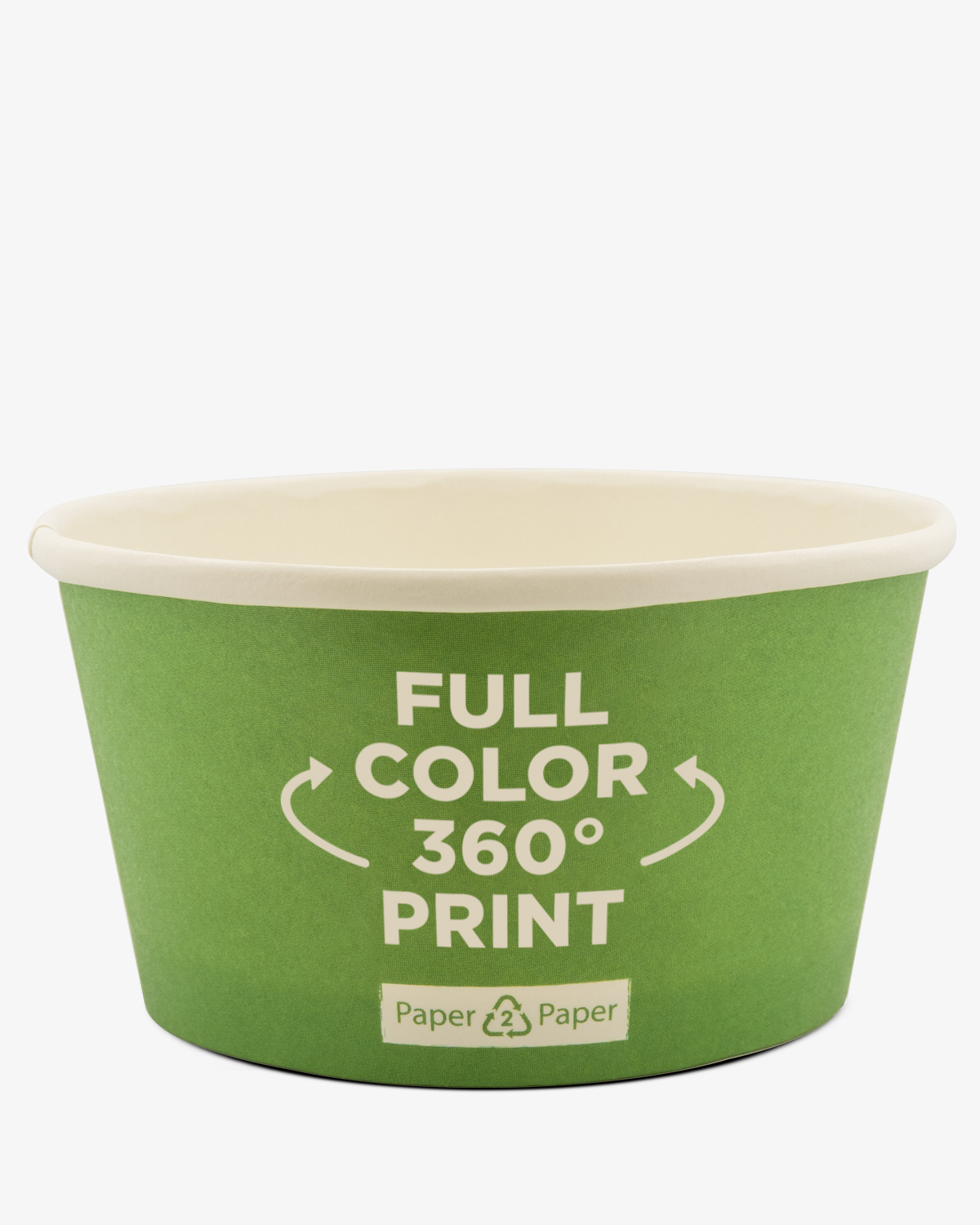IJsbekers Paper2Paper Large 8 oz (220 ml) bedrukken