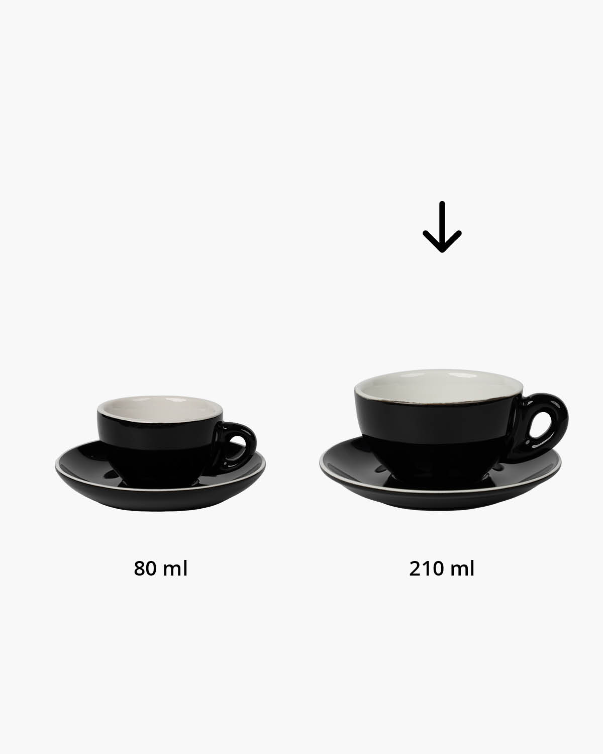 Aron kop en schotel 210 ml Bedrukt sfeerfoto 2