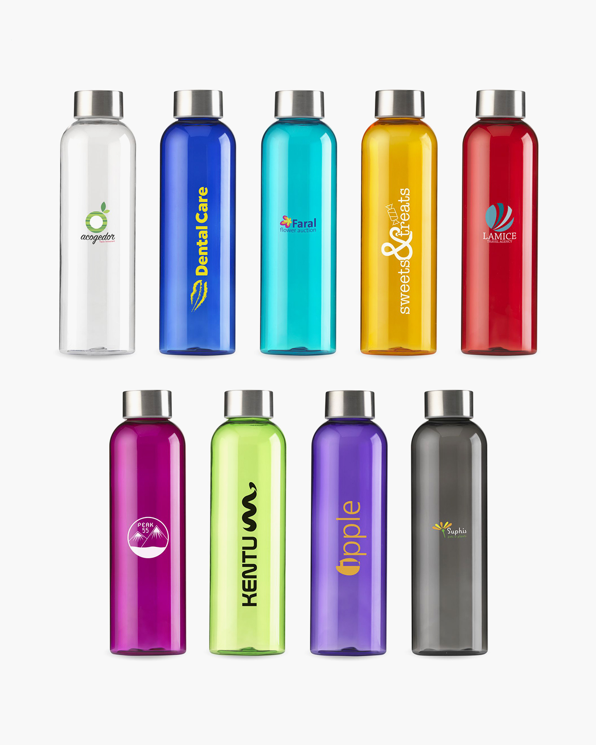 Asna drinkfles plastic 650 ml Bedrukt (full color) sfeerfoto 4
