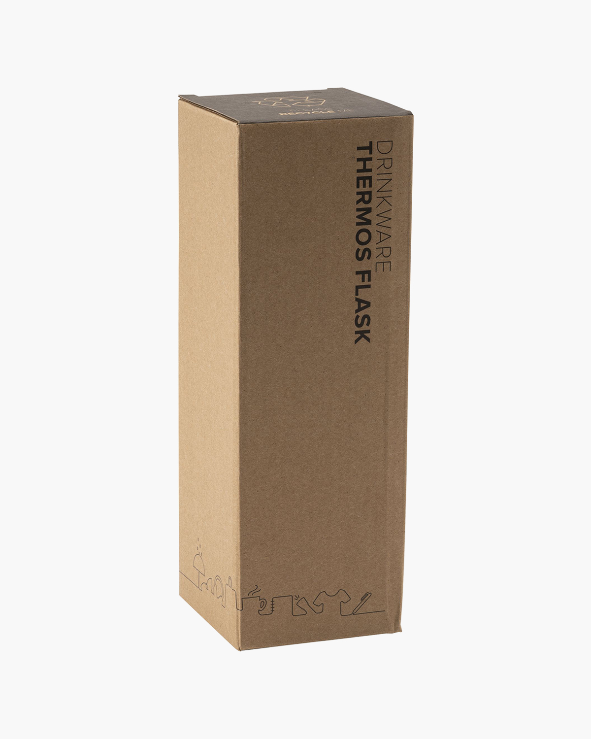 Asna drinkfles RVS 530 ml Bedrukt (full color) sfeerfoto 10