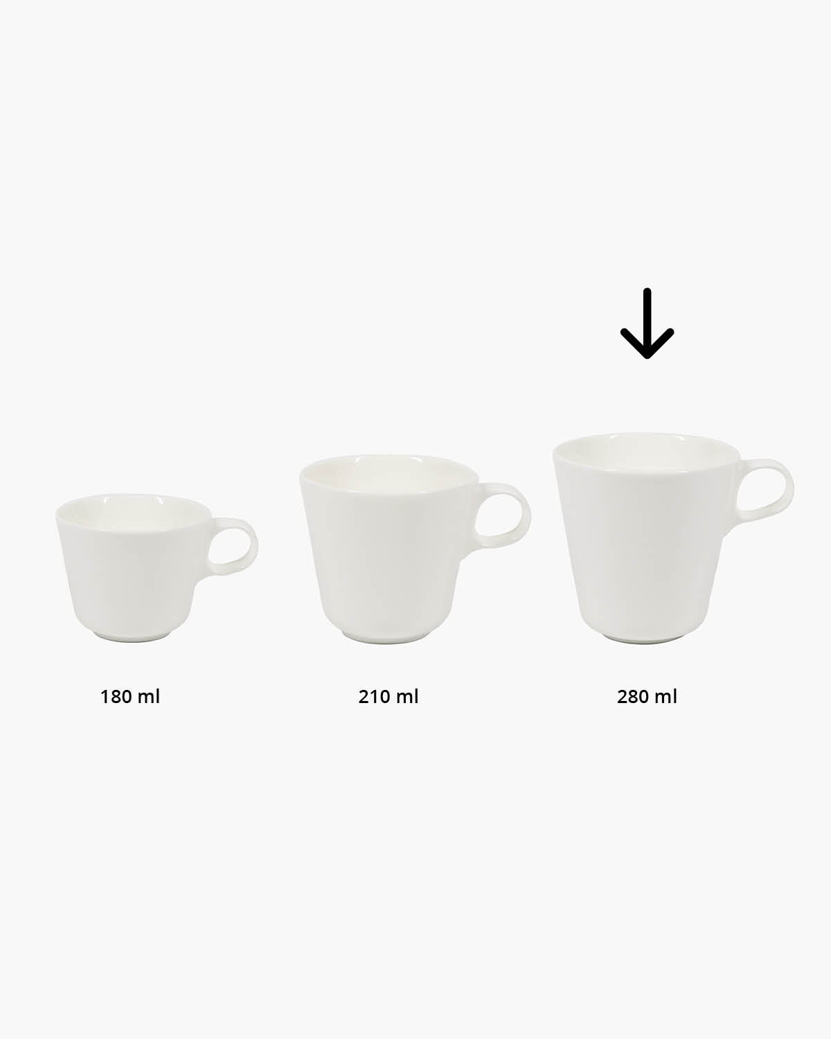 Bardot mok 280 ml Bedrukt sfeerfoto 3