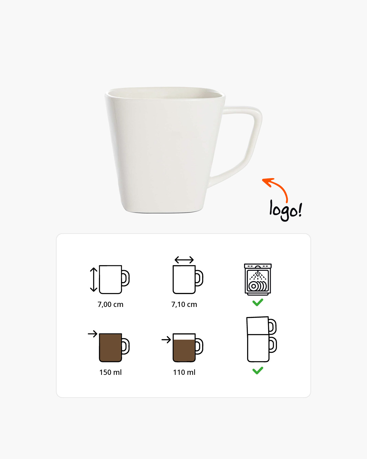 Breda kopje 150 ml Bedrukt sfeerfoto 1