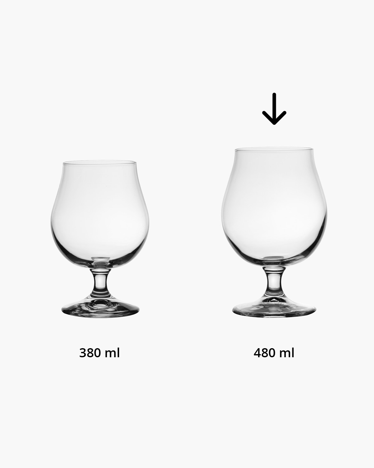 Breughel bierglas 480 ml Bedrukt of Lasergravure  of Gravurelook  sfeerfoto 3