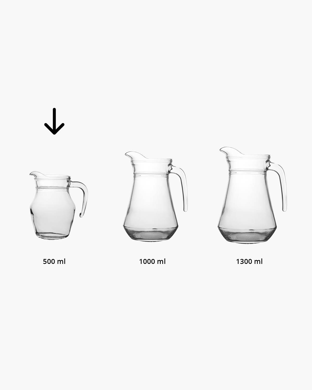 Brock waterkan 0,5 l Bedrukt of Lasergravure  of Gravurelook  sfeerfoto 1