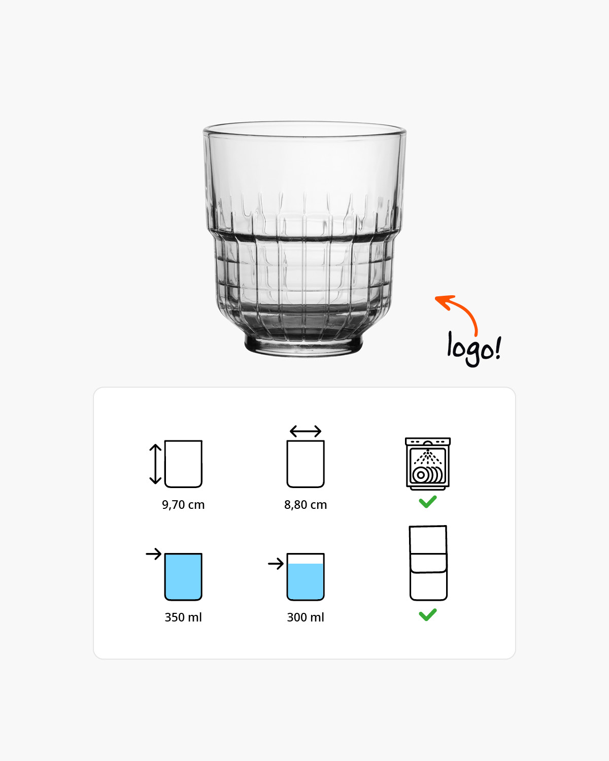 Classy tumbler 350 ml Bedrukt of Lasergravure  of Gravurelook  sfeerfoto 1