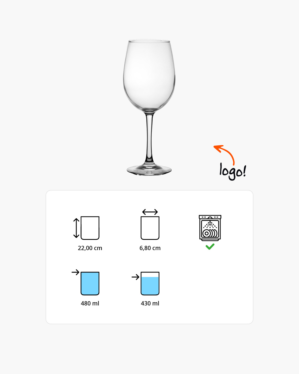 Cosy Things wijnglas 480 ml Bedrukt of Lasergravure  of Gravurelook  sfeerfoto 1