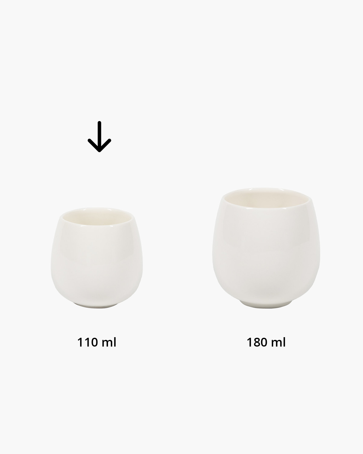 Daley kopje zonder oor 110 ml Bedrukt sfeerfoto 2