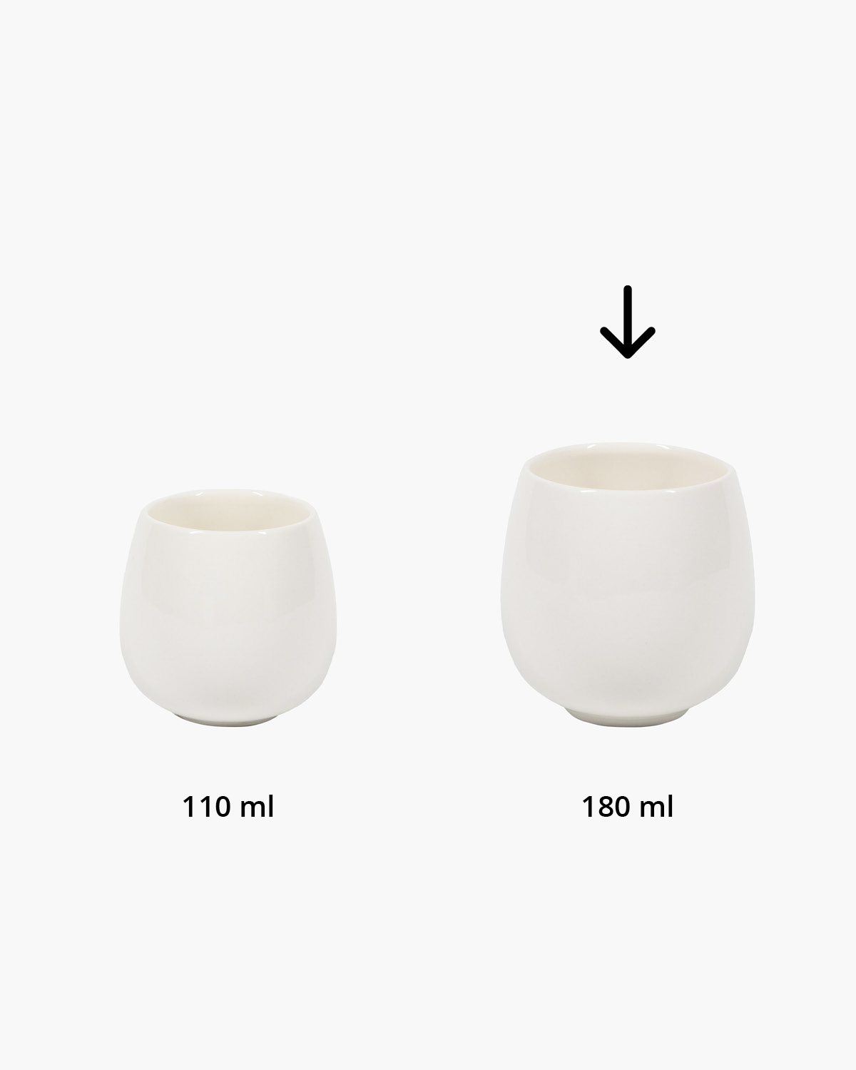 Daley kopje zonder oor 180 ml Bedrukt sfeerfoto 2