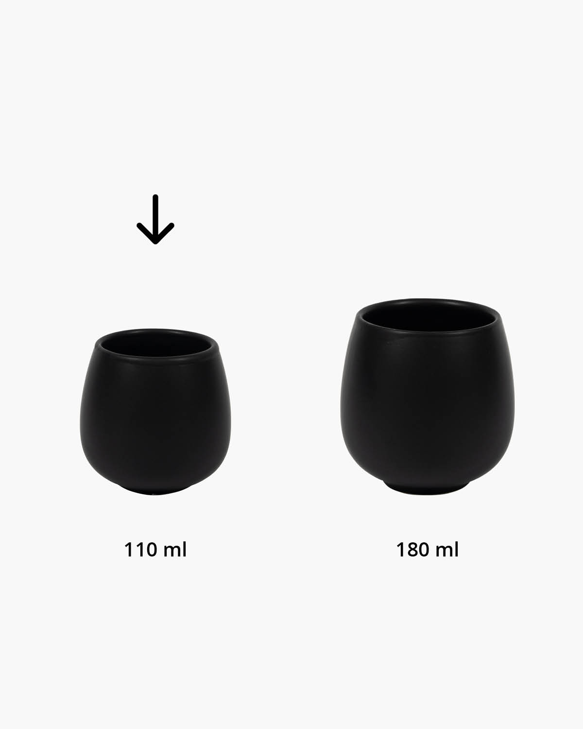 Daley kopje zonder oor mat 110 ml Bedrukt sfeerfoto 3