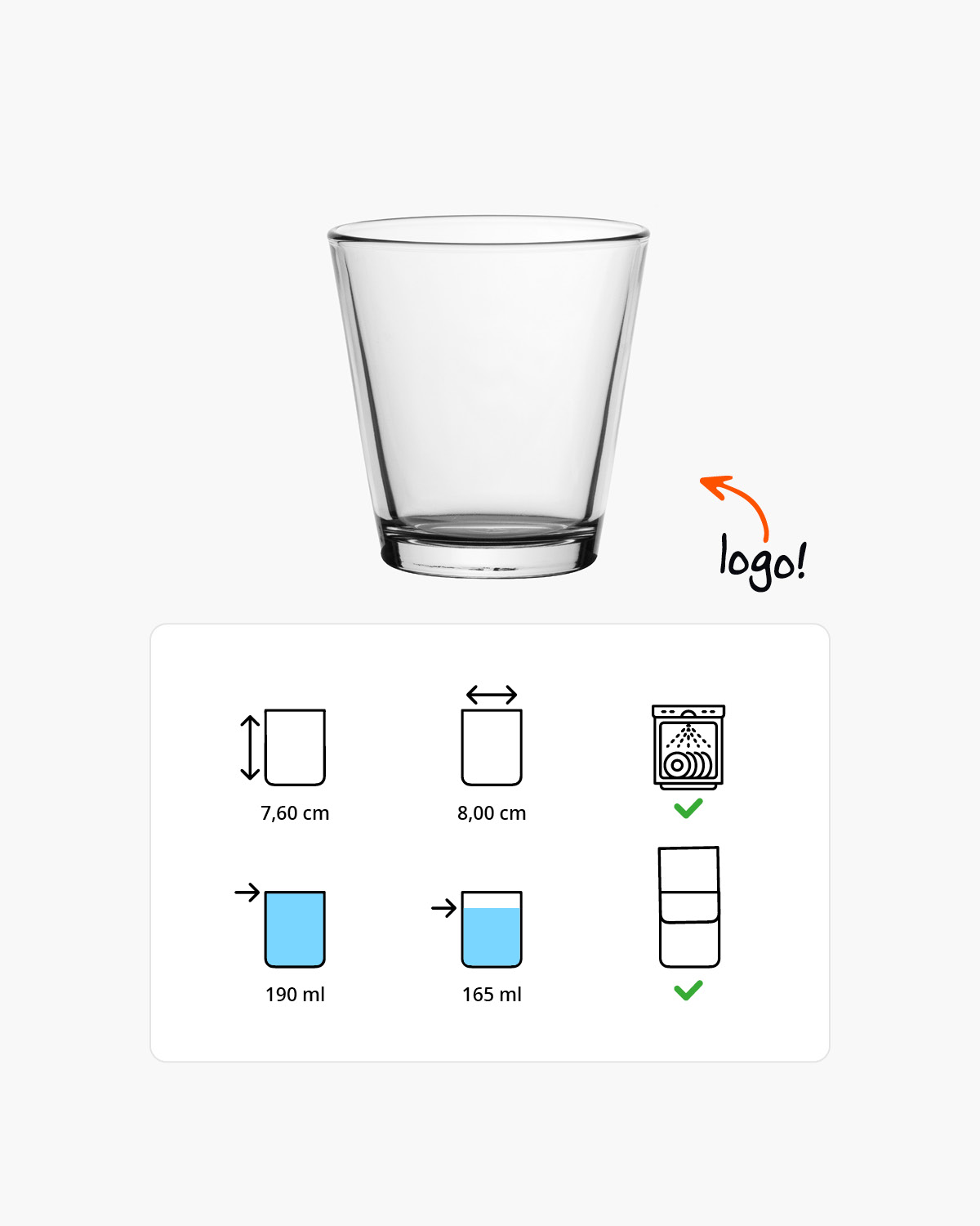 Deventer tumbler 190 ml Bedrukt of Lasergravure  of Gravurelook  sfeerfoto 1