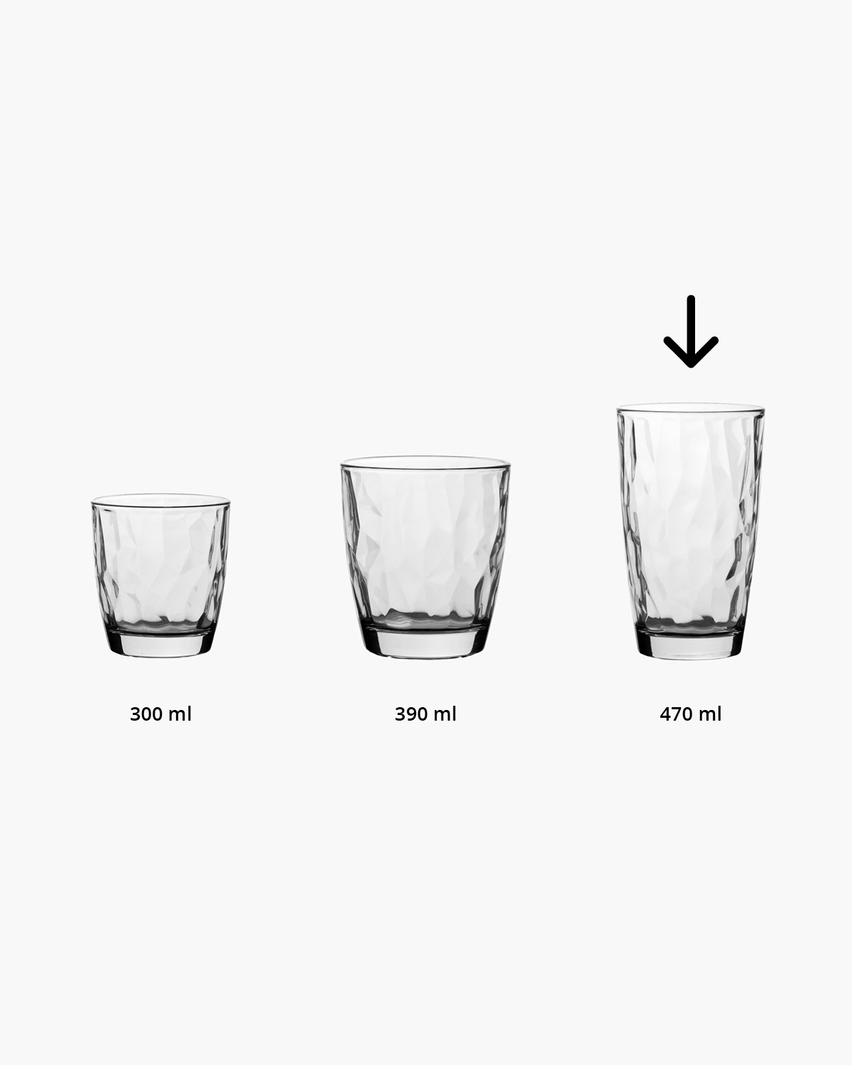 Diana longdrink 470 ml Bedrukt of Lasergravure  of Gravurelook  sfeerfoto 3