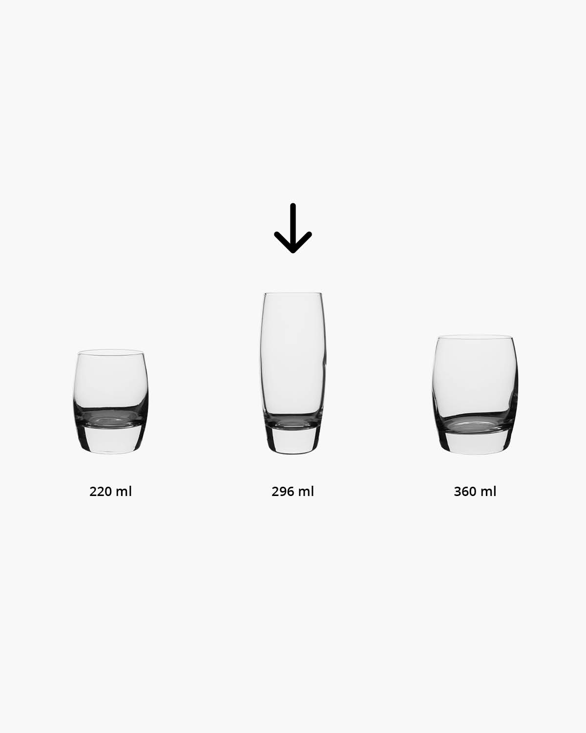 Elvessa longdrinkglas 296 ml Bedrukt of Lasergravure  of Gravurelook  sfeerfoto 1