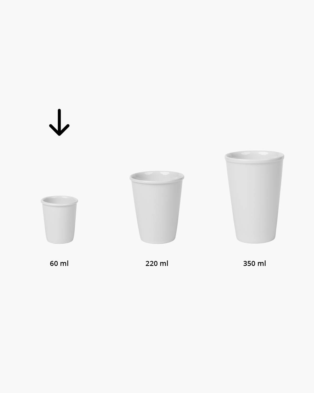 Future koffiebeker porselein 60 ml (2 oz) Bedrukt sfeerfoto 2