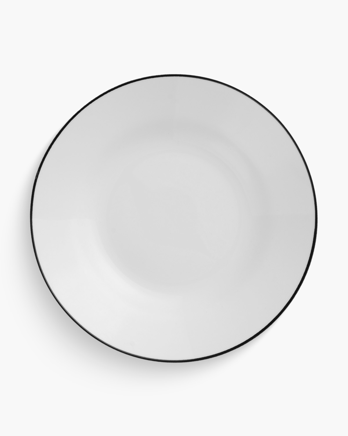 Geneve bord met gekleurde rand diep 23 cm Bedrukt sfeerfoto 3