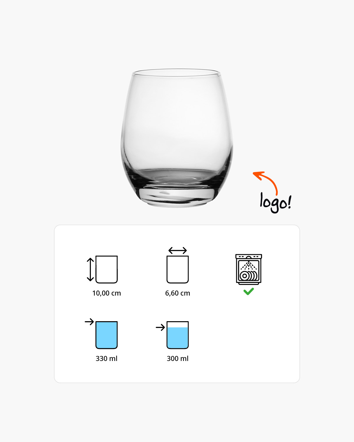 Hawaii tumbler 330 ml Bedrukt of Lasergravure  of Gravurelook  sfeerfoto 1