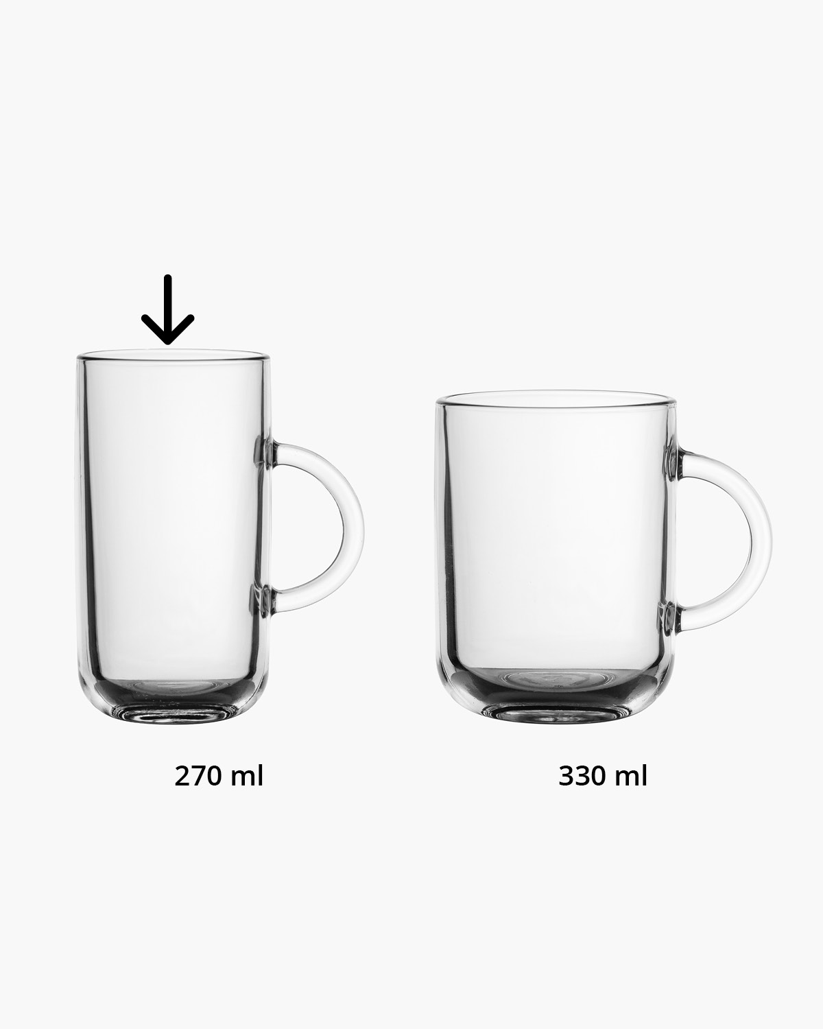 Iconyx theeglas 270 ml Lasergravure  of Bedrukt (1 kleur)  sfeerfoto 2
