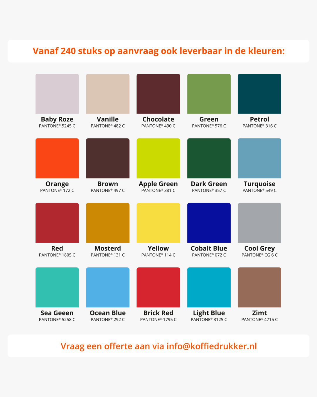 Nordic High kop en schotel 250 ml Bedrukt sfeerfoto 2