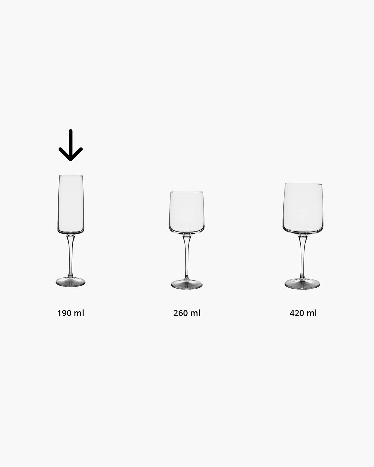 Isaak champagneglas 190 ml Bedrukt of Lasergravure  of Gravurelook  sfeerfoto 2