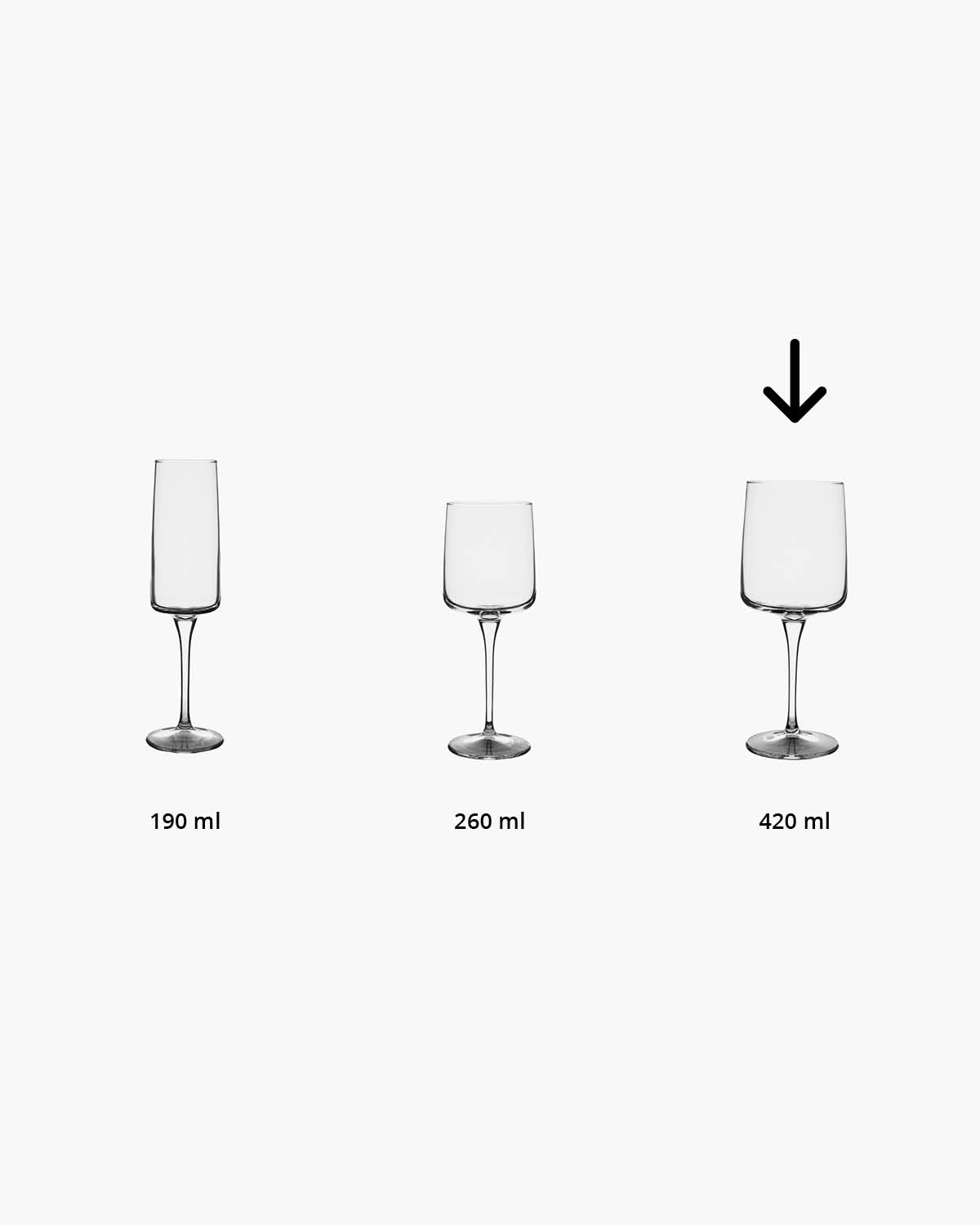 Isaak wijnglas 420 ml Bedrukt of Lasergravure  of Gravurelook  sfeerfoto 2