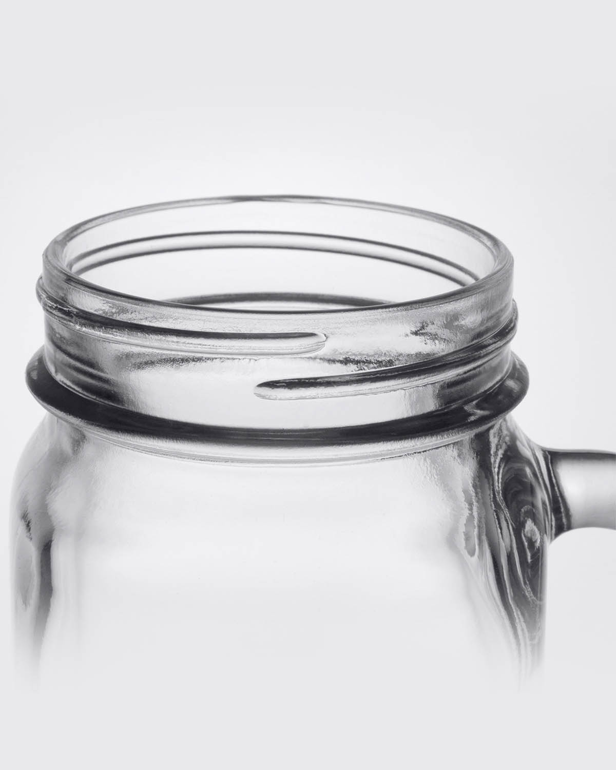 Libbey Mason Jar 488 ml Bedrukt of Lasergravure  of Gravurelook  sfeerfoto 3