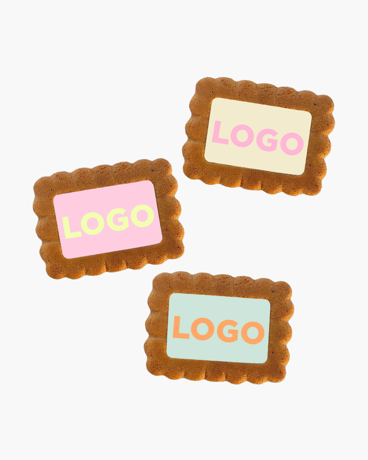 Gingerbread koekjes karamel 5 g Bedrukt (op koekje)  sfeerfoto 2