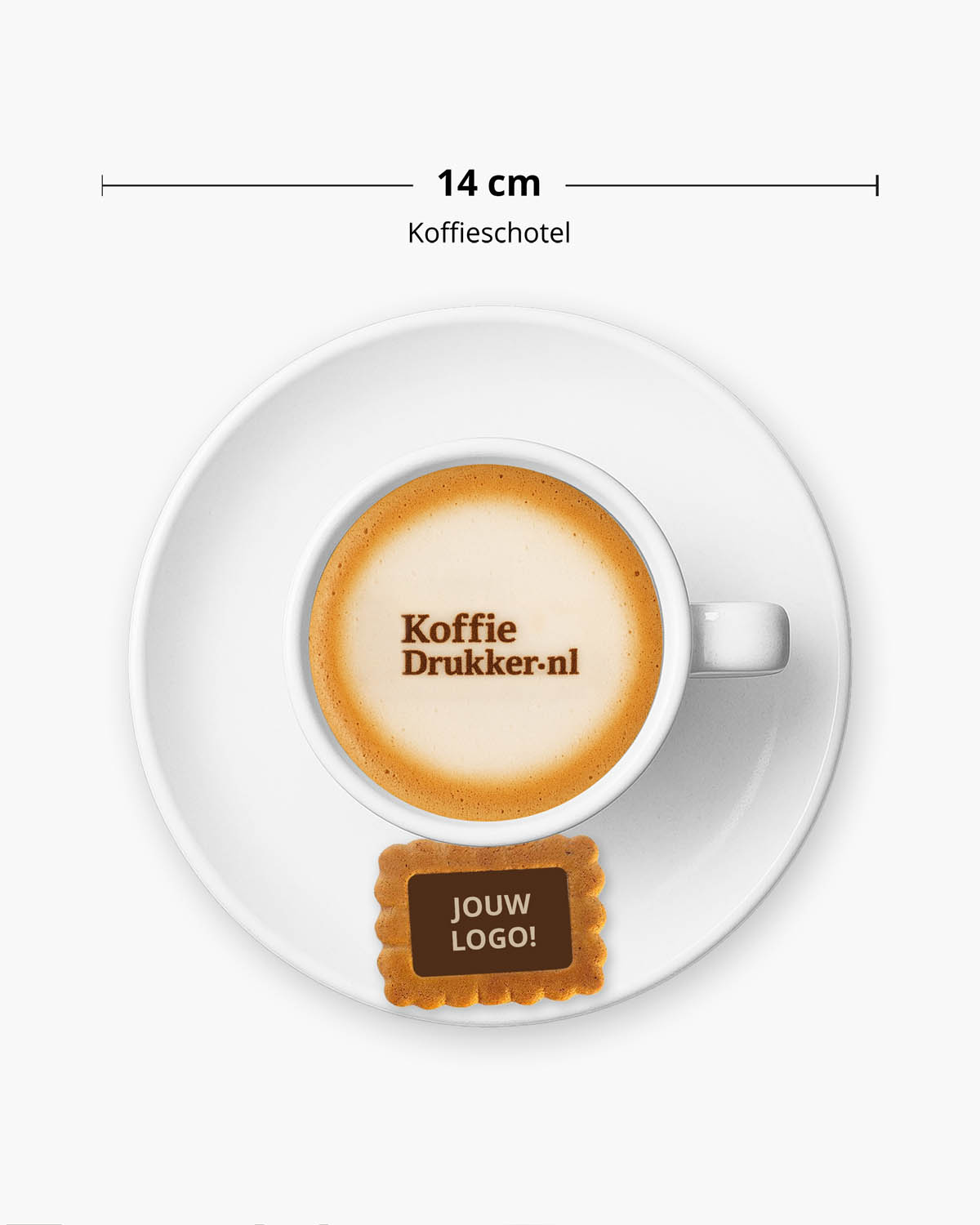 Gingerbread koekjes karamel 5 g Bedrukt (op koekje)  sfeerfoto 1