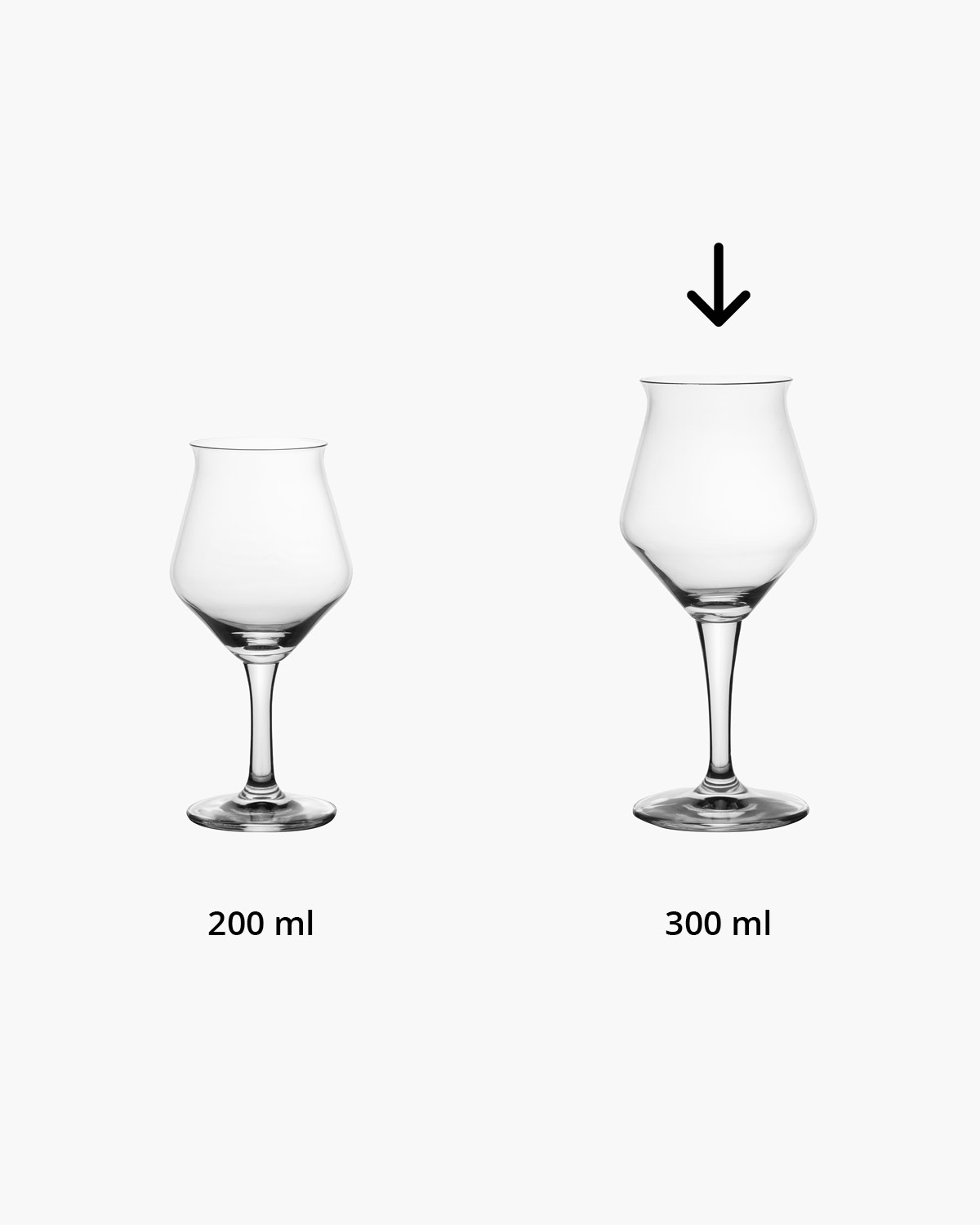Kelsey bierglas 300 ml Bedrukt of Lasergravure  of Gravurelook  sfeerfoto 2