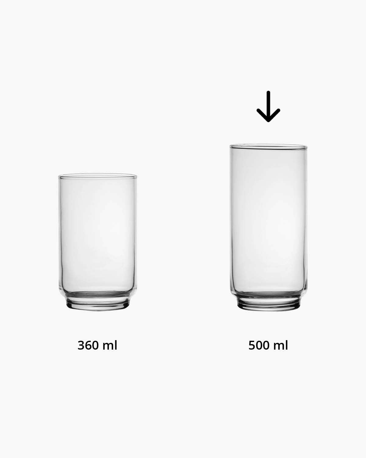 Lili longdrinkglas 500 ml Bedrukt of Lasergravure  of Gravurelook  sfeerfoto 2