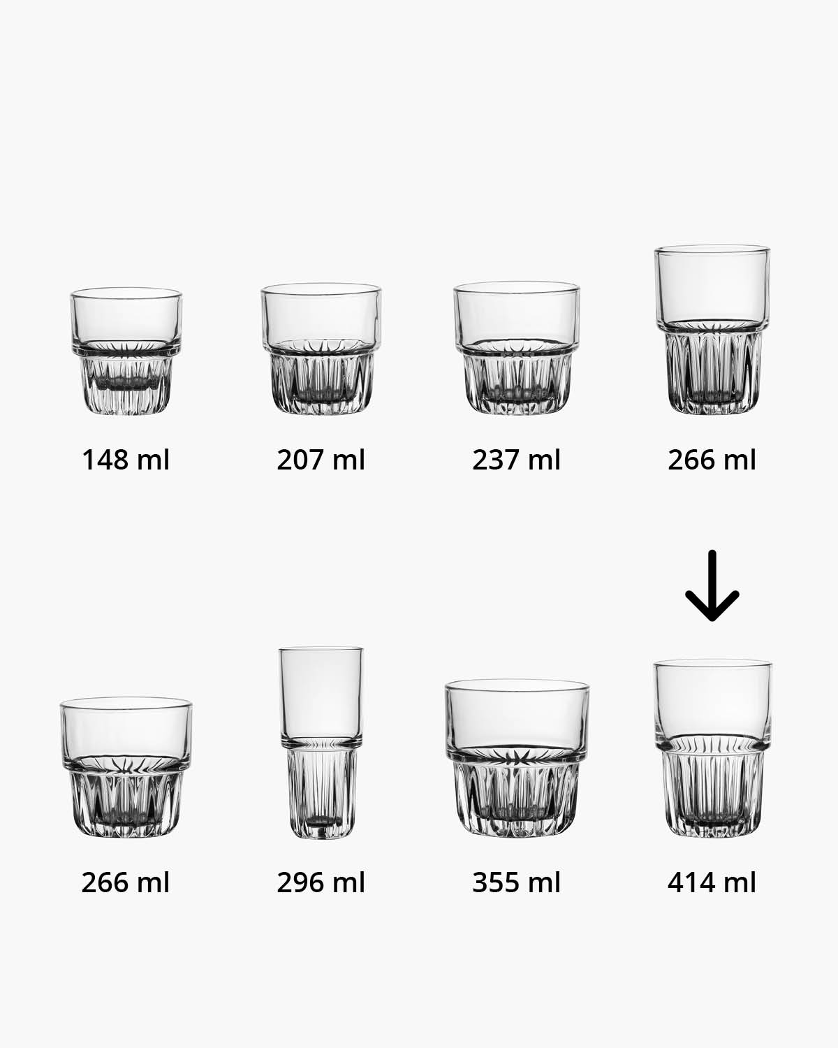 Lucas longdrinkglas 414 ml Bedrukt of Lasergravure  of Gravurelook  sfeerfoto 2