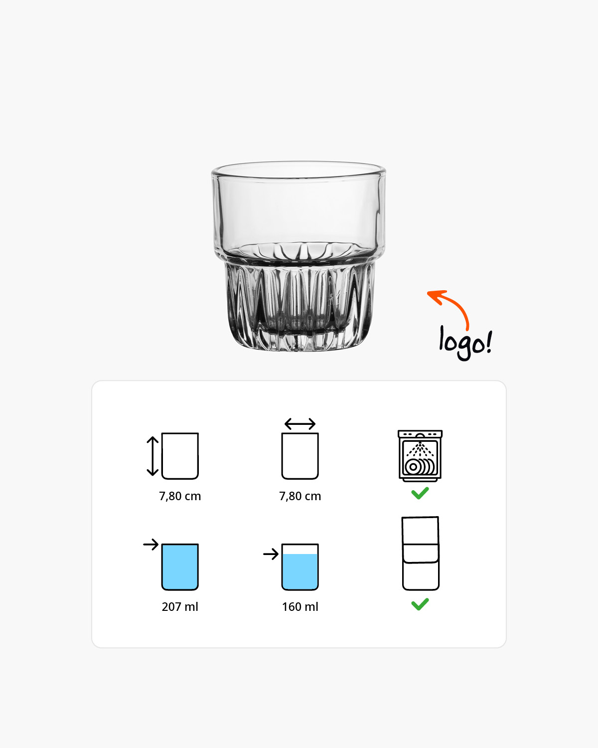 Lucas tumbler 207 ml Bedrukt of Lasergravure  of Gravurelook  sfeerfoto 2