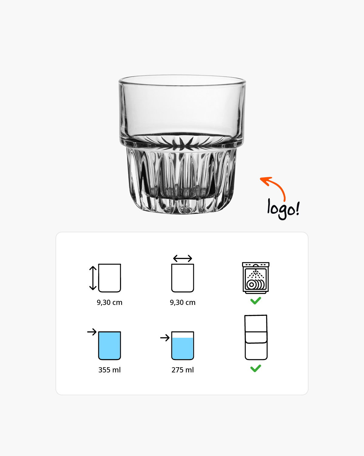 Lucas tumbler 355 ml Bedrukt of Lasergravure  of Gravurelook  sfeerfoto 1