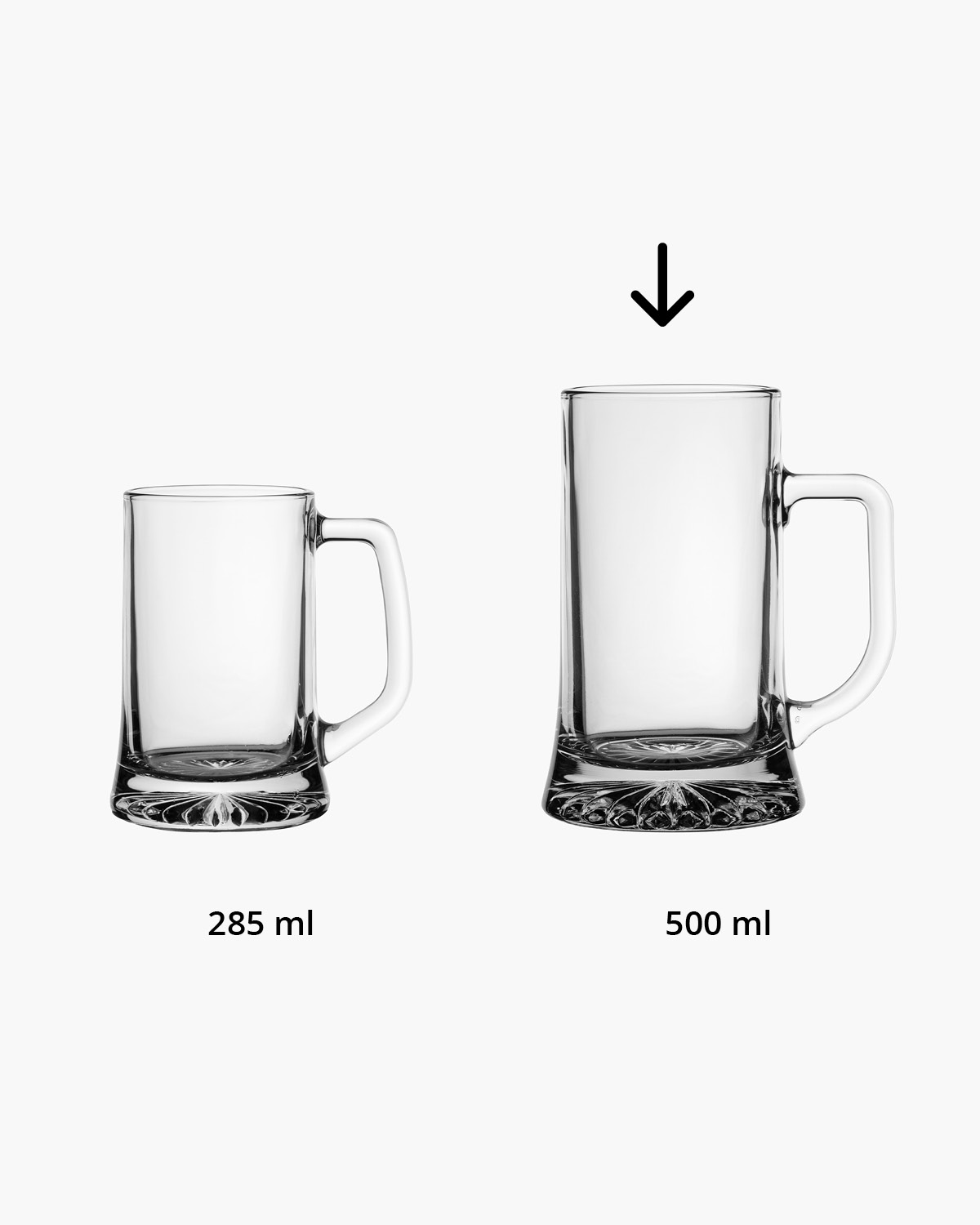 Maxim bierpul 500 ml Bedrukt of Lasergravure  of Gravurelook  sfeerfoto 2