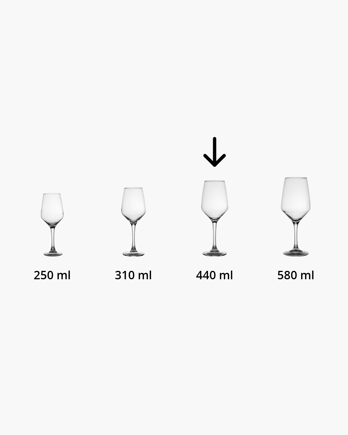 Mencia wijnglas 440 ml Bedrukt of Lasergravure  of Gravurelook  sfeerfoto 1