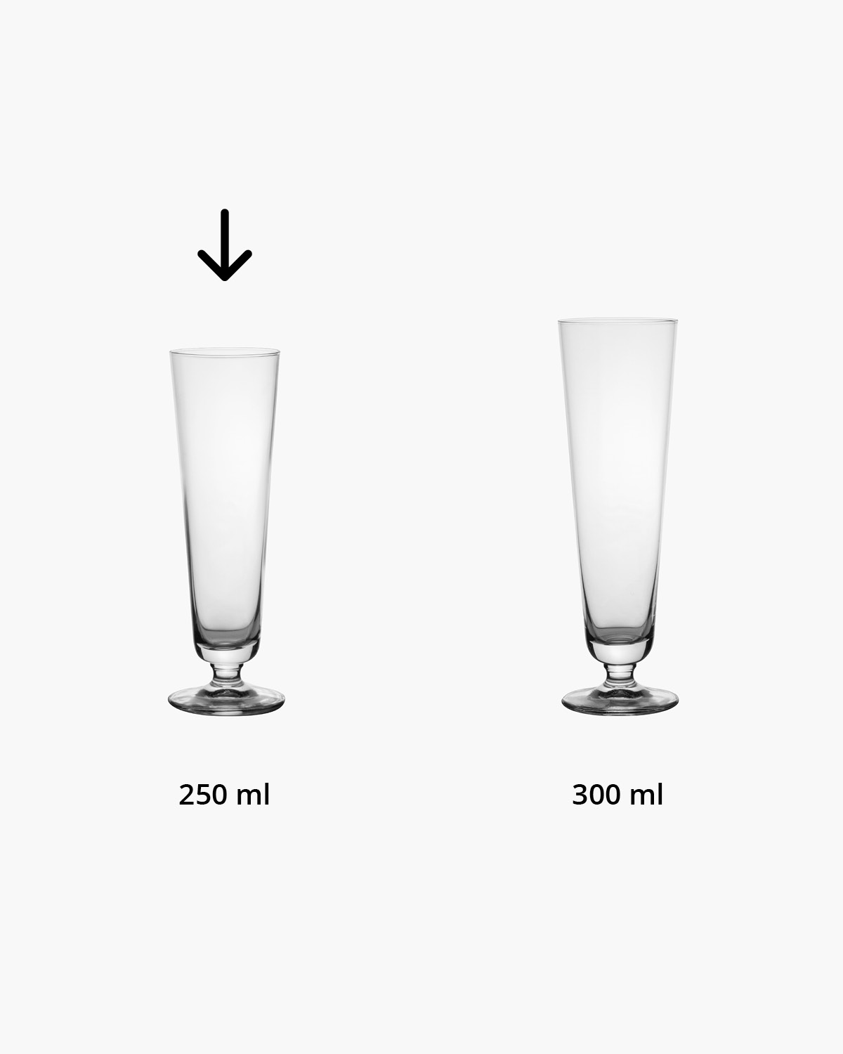 Musa bierglas 250 ml Bedrukt of Lasergravure  of Gravurelook  sfeerfoto 2