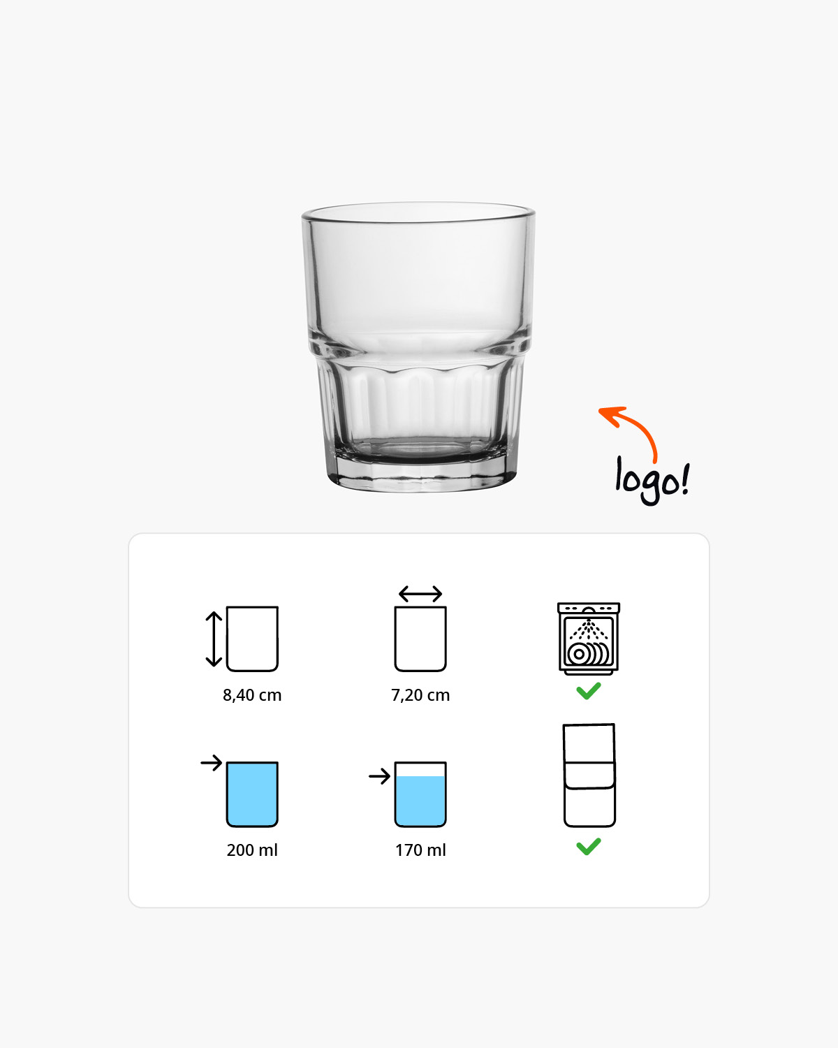 Nexa tumbler 200 ml Bedrukt of Lasergravure  of Gravurelook  sfeerfoto 1