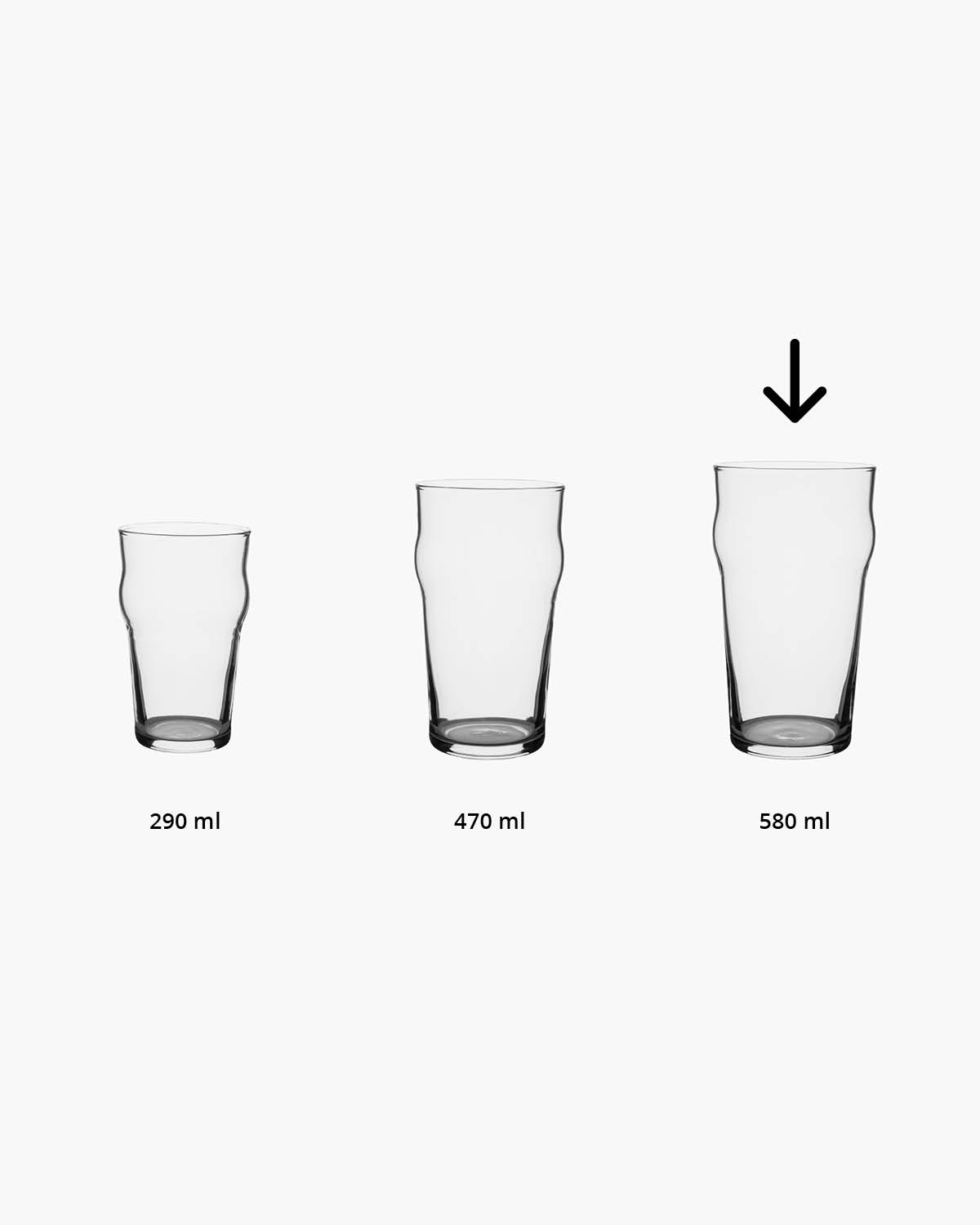 Niels bierglas 580 ml Bedrukt of Lasergravure  of Gravurelook  sfeerfoto 2