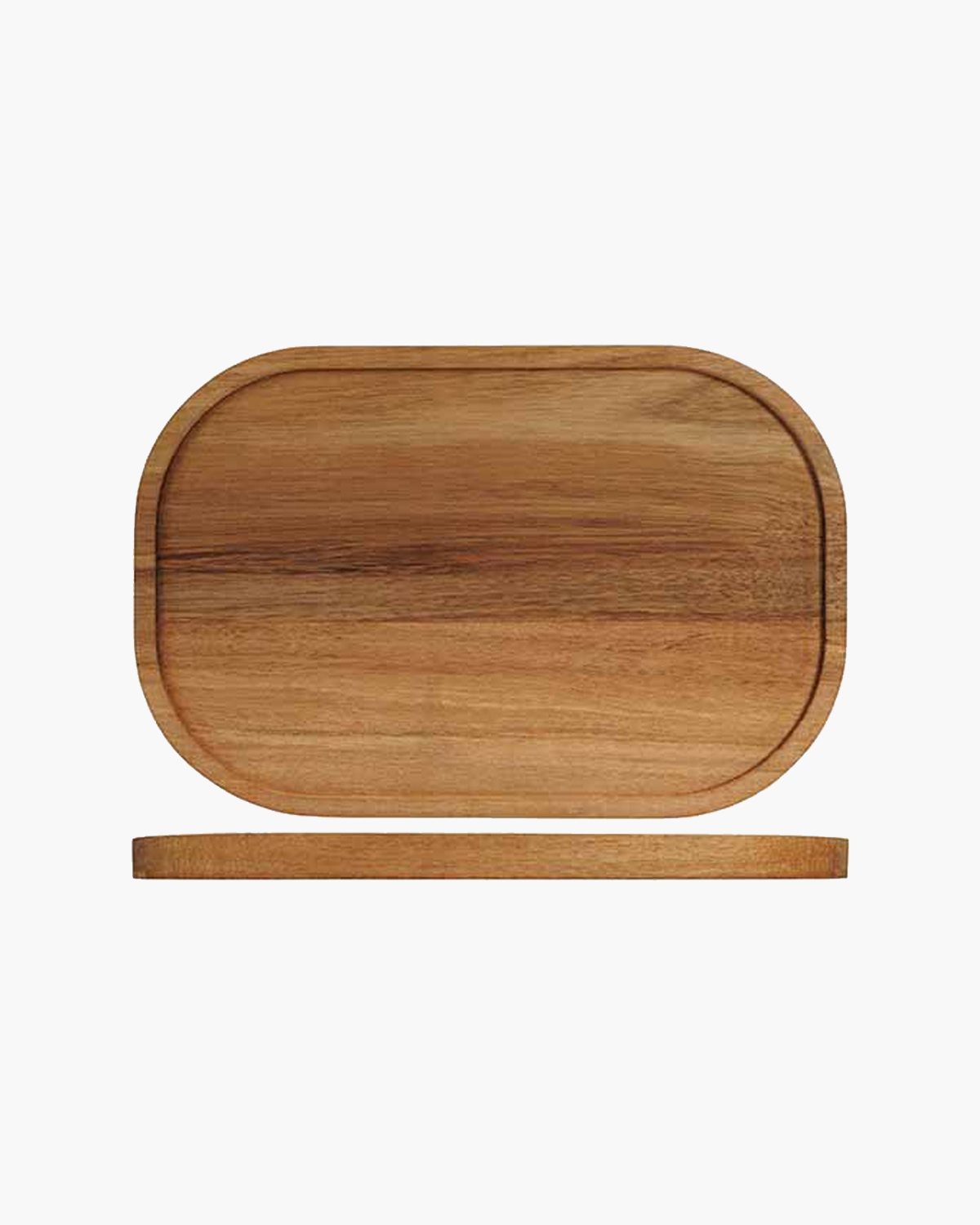Nova houten serveerplank 22 x 14 cm Lasergravure  sfeerfoto 3
