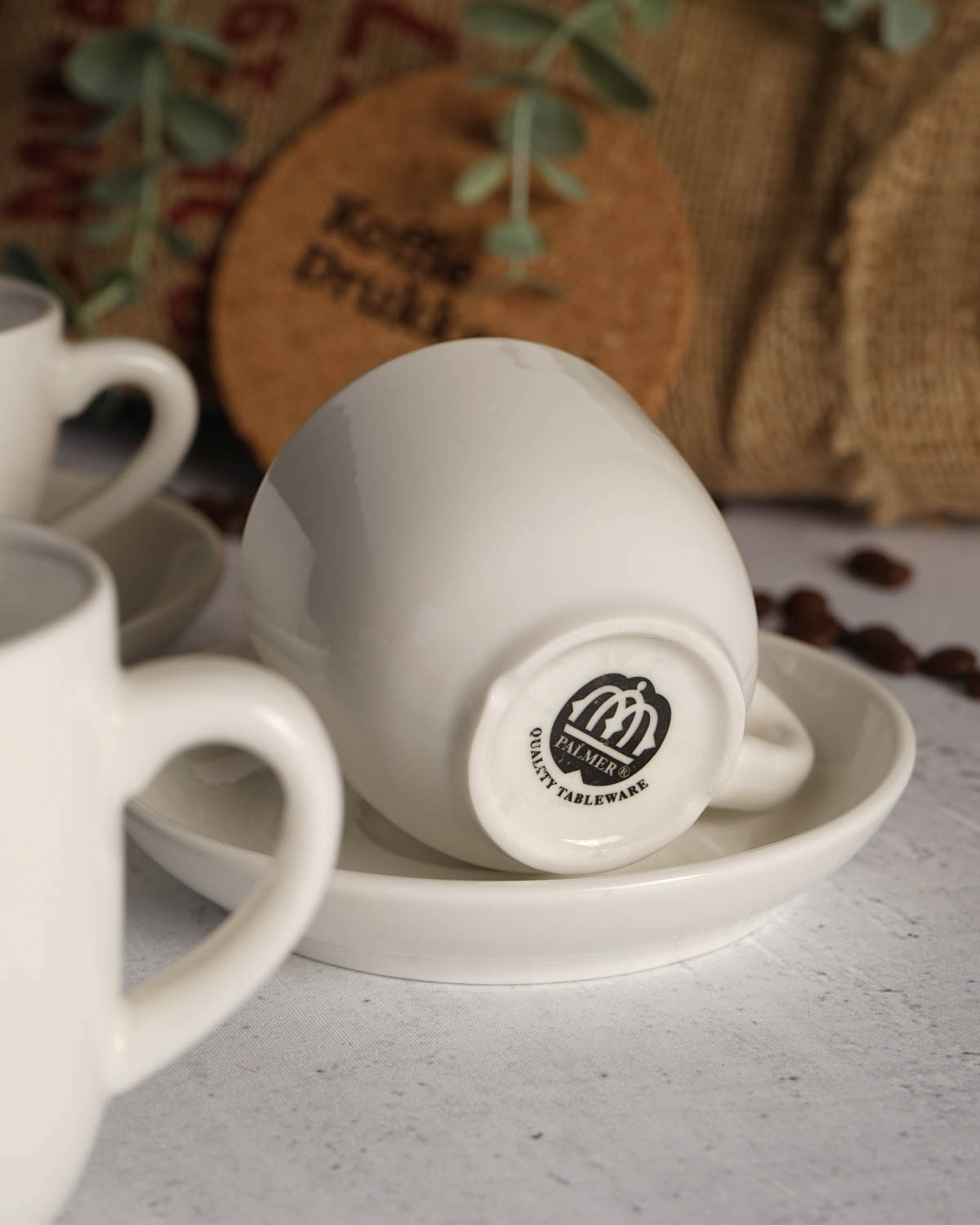 Palmer Robusta kop en schotel 210 ml Bedrukt sfeerfoto 6