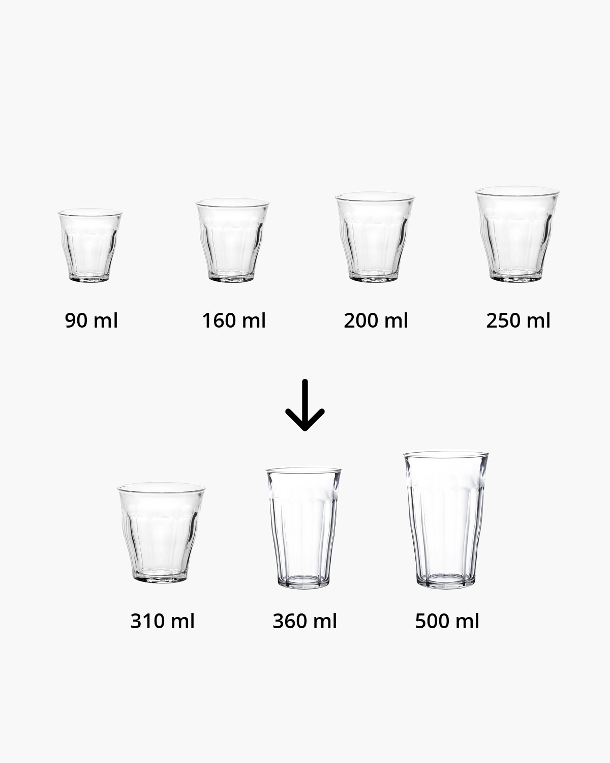 Picardie longdrinkglas 360 ml Bedrukt of Lasergravure  of Gravurelook  sfeerfoto 2