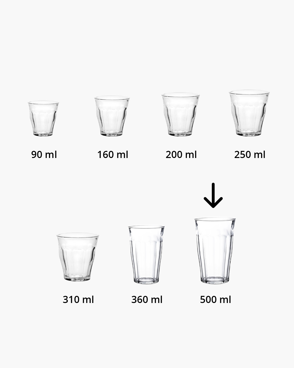 Picardie longdrinkglas 500 ml Bedrukt of Lasergravure  of Gravurelook  sfeerfoto 2