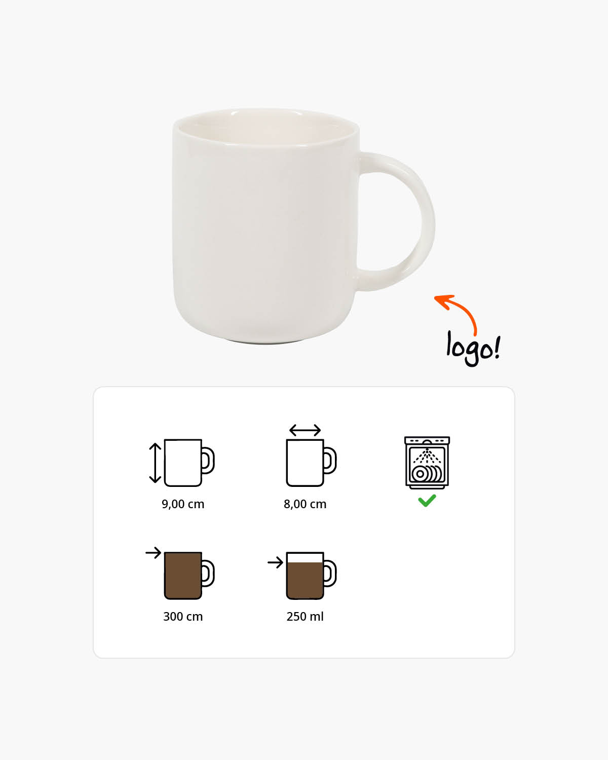 Rio mok 300 ml Bedrukt sfeerfoto 1