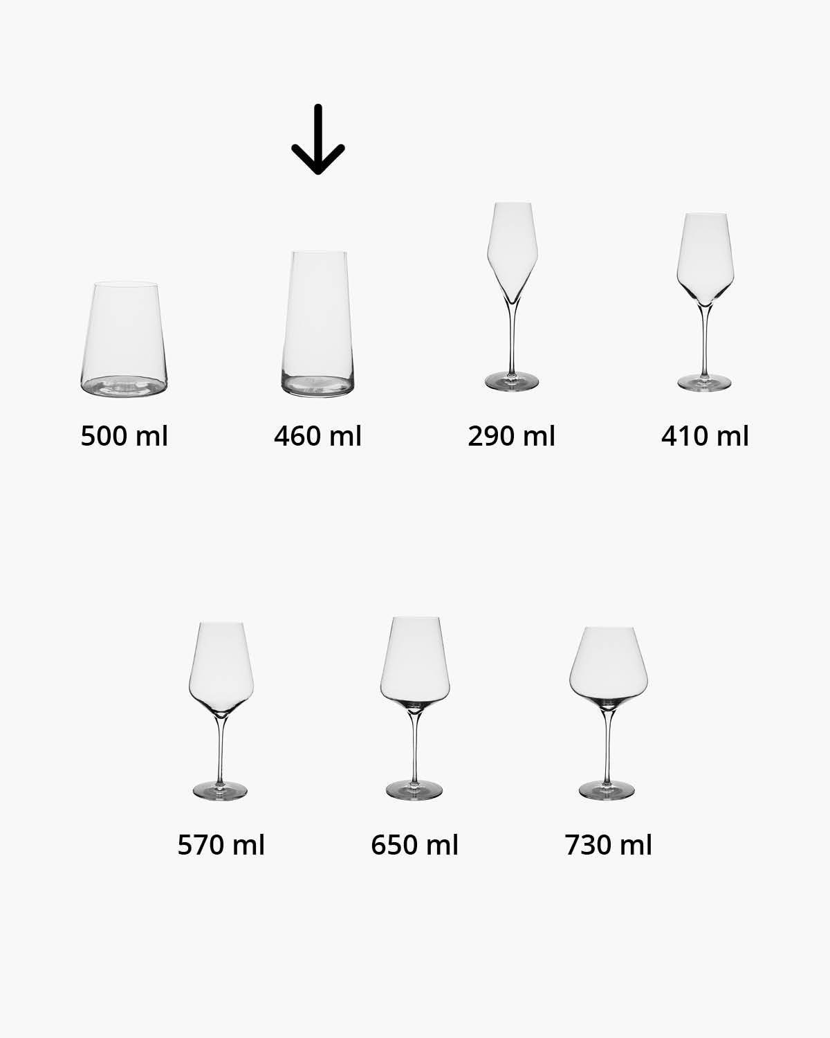 Salzburg longdrinkglas 460 ml Bedrukt of Lasergravure  of Gravurelook  sfeerfoto 2