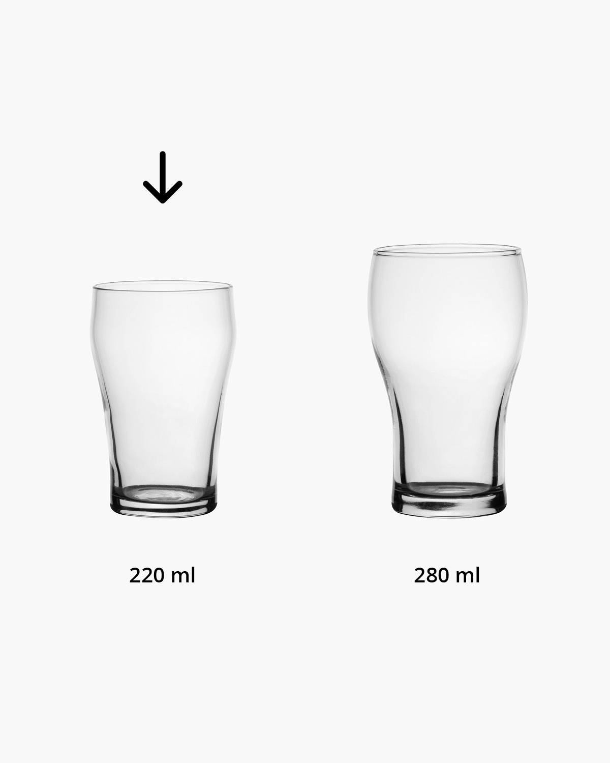 Soda drinkglas 220 ml Bedrukt of Lasergravure  of Gravurelook  sfeerfoto 1