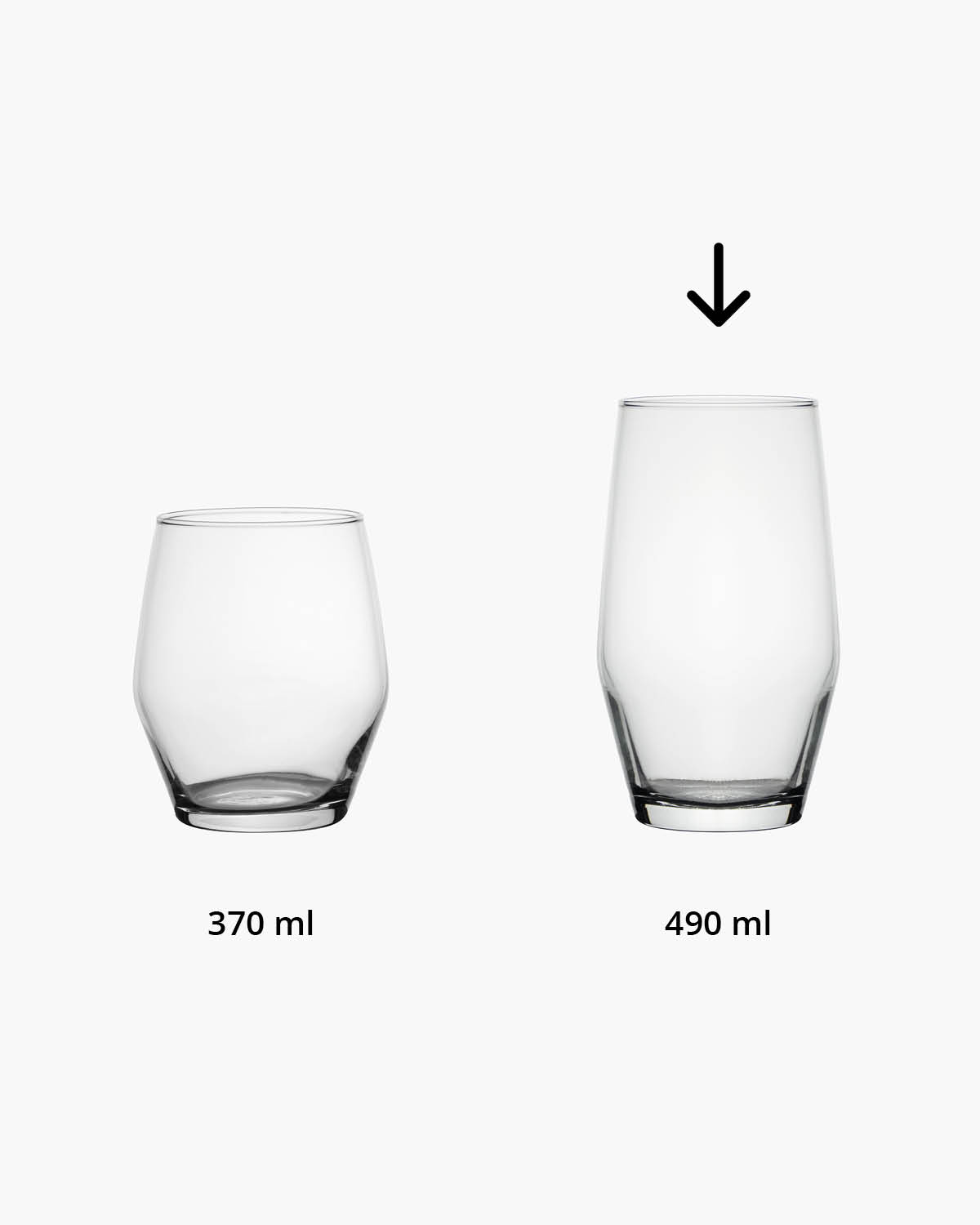 Stein longdrinkglas 490 ml Bedrukt of Lasergravure  of Gravurelook  sfeerfoto 1