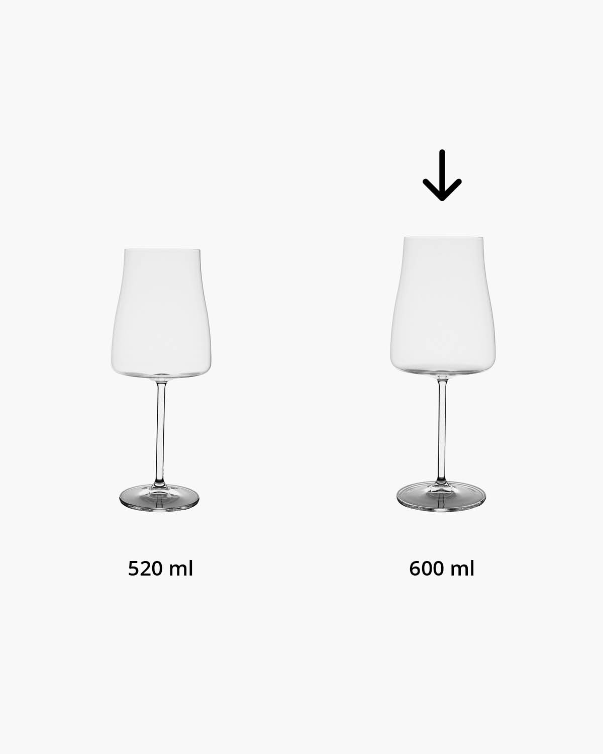 Taylor wijnglas 600 ml Bedrukt of Lasergravure  of Gravurelook  sfeerfoto 2