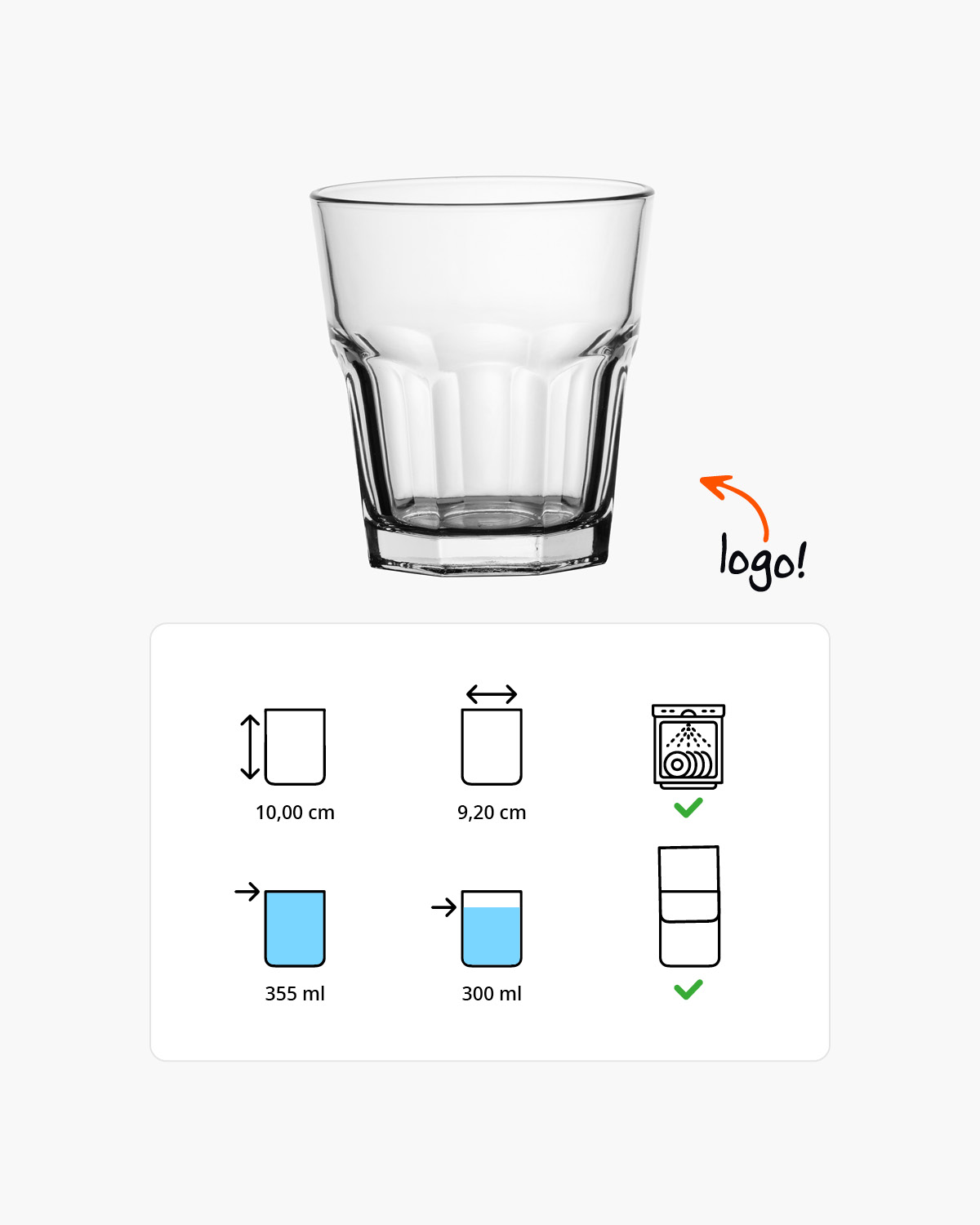 Texas tumbler 355 ml Bedrukt of Lasergravure  sfeerfoto 1