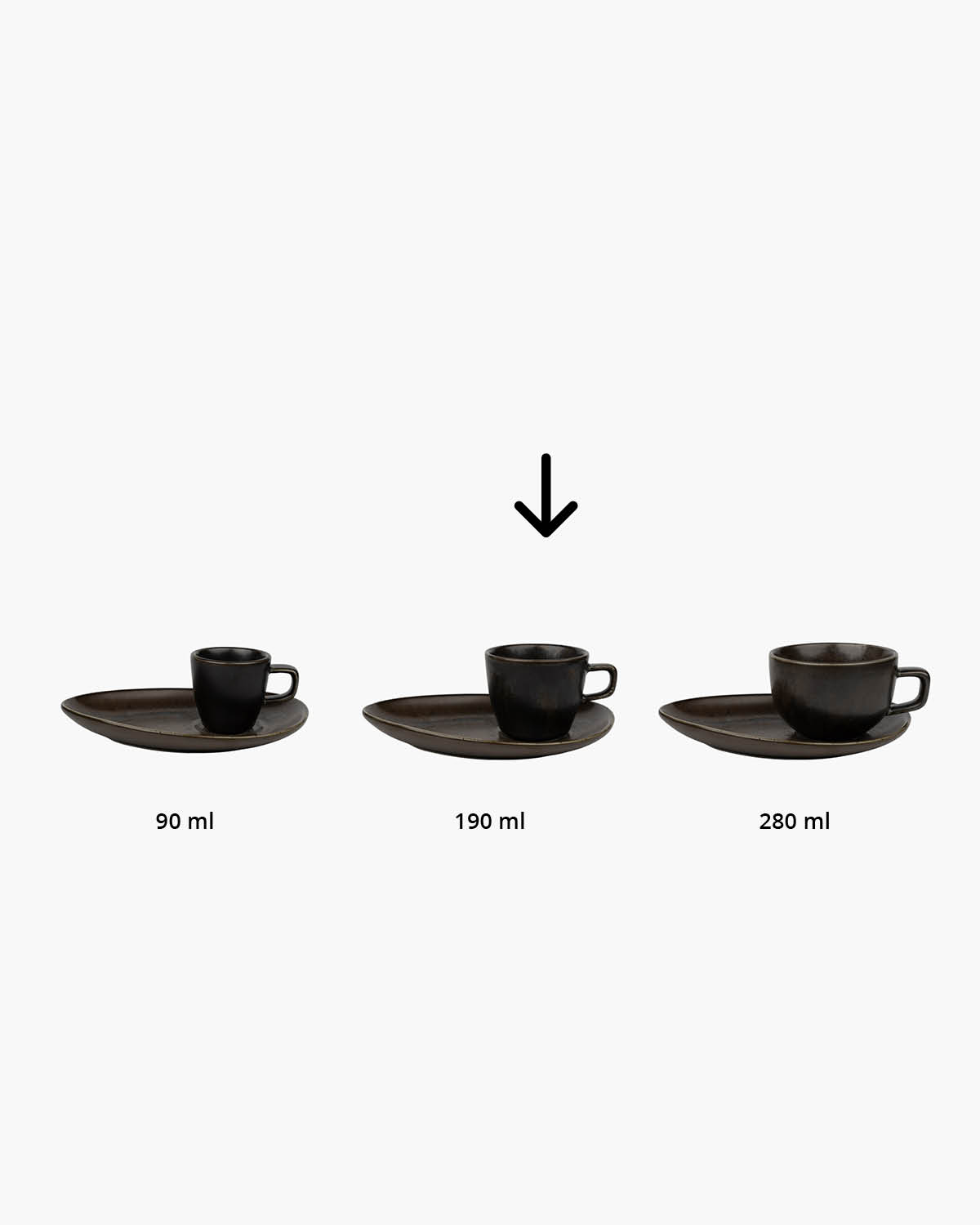 Vienna kop en schotel elegant mat 190 ml Bedrukt sfeerfoto 2