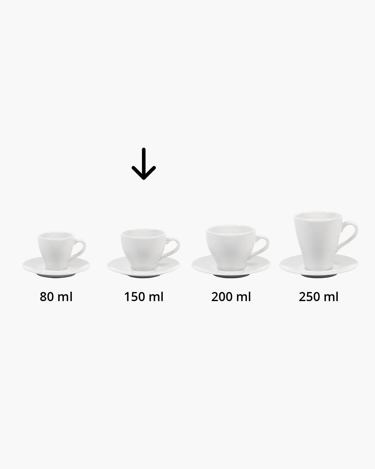 Virginia kop en schotel 150 ml Bedrukt sfeerfoto 2